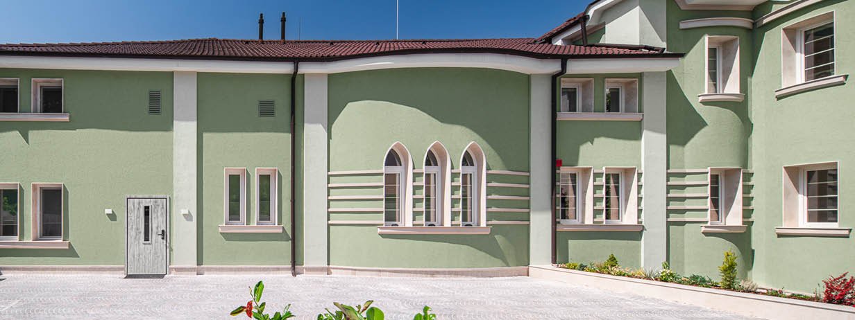 Couleurs intenses pour les façades