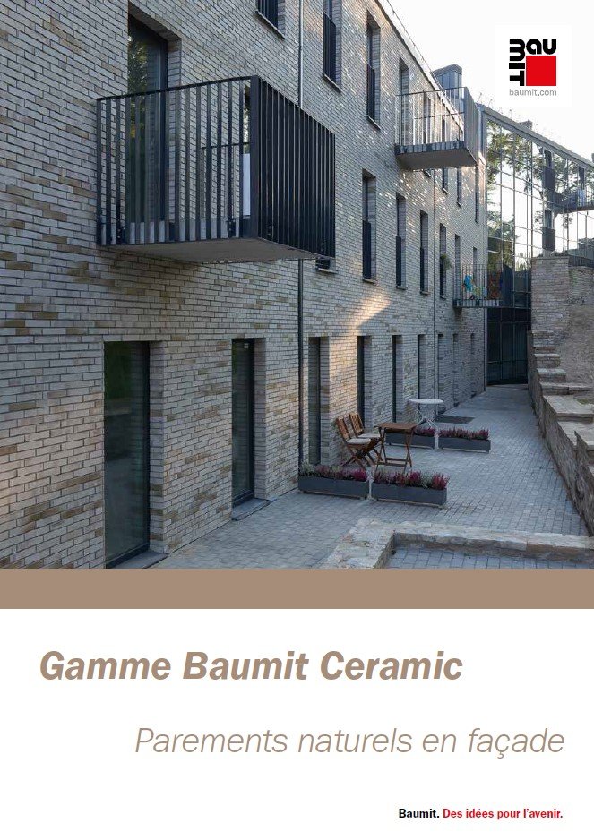 Brochure présentant la gamme Baumit Ceramic